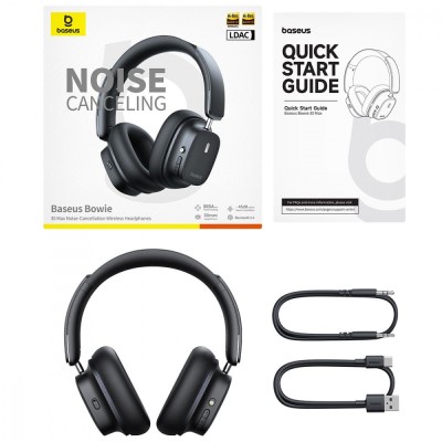 Бездротові навушники Baseus Bowie 30 Max (A00075500113-00) black
