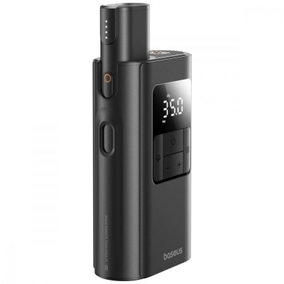 Портативний Міні Насос Baseus PrimeTrip VA1 2-in-1 (C11169001121-00) black Портативний Міні Насос Baseus PrimeTrip VA1 2-in-1 (C11169001121-00) black