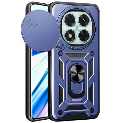 Ударостійкий чохол Camshield Serge Ring для Xiaomi Redmi Note 14 Pro 5G Синій