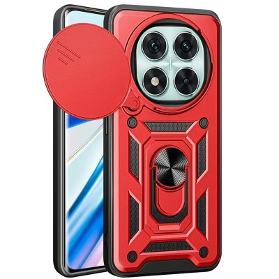 Ударостійкий чохол Camshield Serge Ring для Xiaomi Redmi Note 14 Pro 5G Червоний