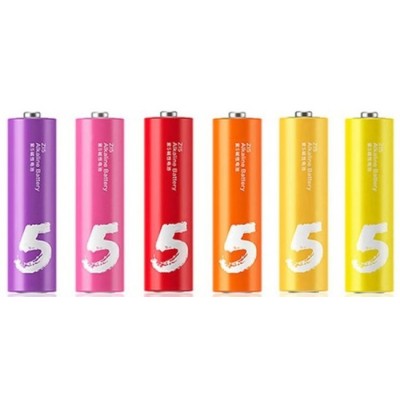 Батарейка ZMI Rainbow AA Alkaline (AA524) 24шт/бл