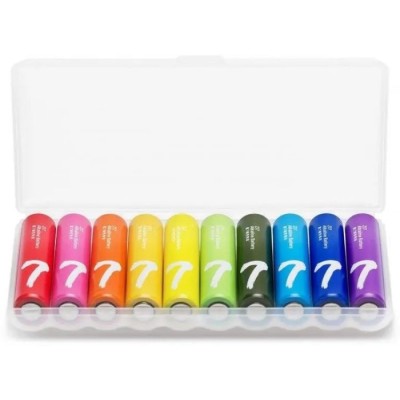 Батарейки ZMi Rainbow AAA batteries 10 шт (NQD4001RT) Батарейки ZMi Rainbow AAA batteries 10 шт (NQD4001RT)