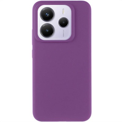 Чохол Silicone Cover Lakshmi (AAA) для Xiaomi Redmi Note 14 5G Сливовий / Purple