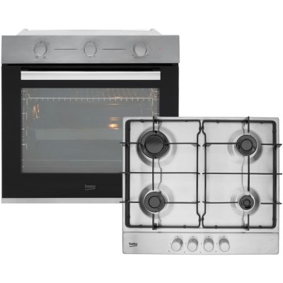 вбуд. компл. BEKO BBSE12130XD Духова шафа електрична + Варильна поверхня газова