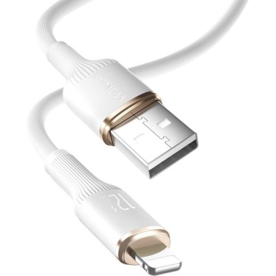 Кабель Romoss CB1224 USB-Ligh 2.4A 2m (CB1224-821-134H) білий