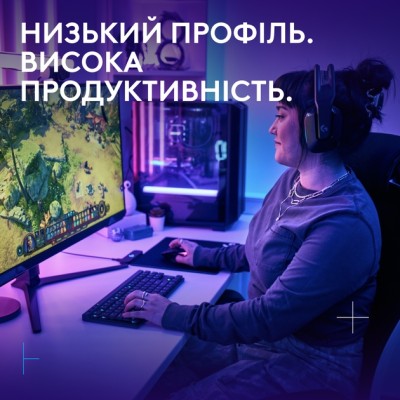 Клавіатура LOGITECH G515 LIGHTSPEED TKL Wireless Gaming, Black (920-012538)