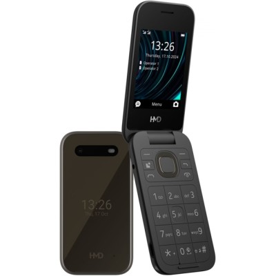 Мобільний телефон HMD 2660 4G FLIP DS Black