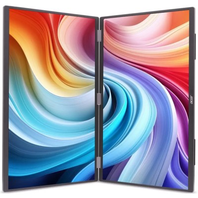 Монітор ACER 18.5" Dual Portable PD193QEbmiuux (UM.XP3EE.E02) IPS FHD 100Hz HDMI 2*USB-C VESA MM