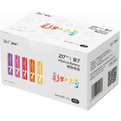 Набір батарейок Xiaomi MiJia Alkaline Battery AAA 40 шт. (BHR6740CN) Набір батарейок Xiaomi MiJia Alkaline Battery AAA 40 шт. (BHR6740CN)