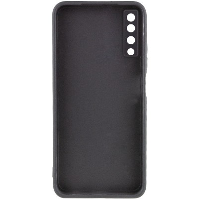 Силиконовый чехол Candy Full Camera для Samsung A750 Galaxy A7 (2018) Черный / Black