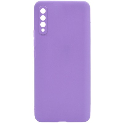 Силиконовый чехол Candy Full Camera для Samsung Galaxy A50 (A505F) / A50s / A30s Сиреневый / Dasheen