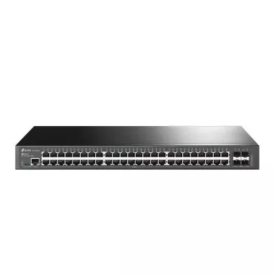 JetStream 48-портовий гігабітний L2 керований комутатор з 4 10GE SFP слотами, SG3452X TP-LINK