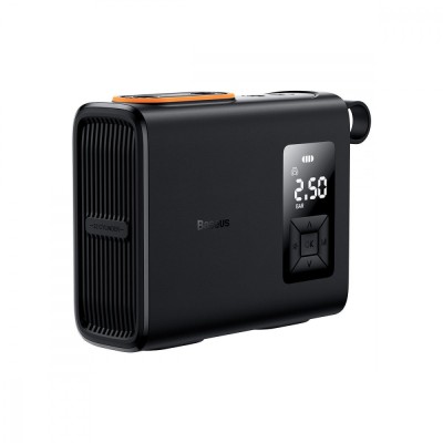 Автомобільний Насос Baseus Mega EnergyPump Series Dual Cylinder Wireless (CRNL060001) Black
