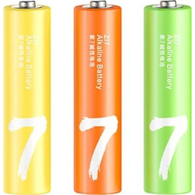 Батарейка ZMI Rainbow AA/AAA Alkaline (LR24) 24шт/бл