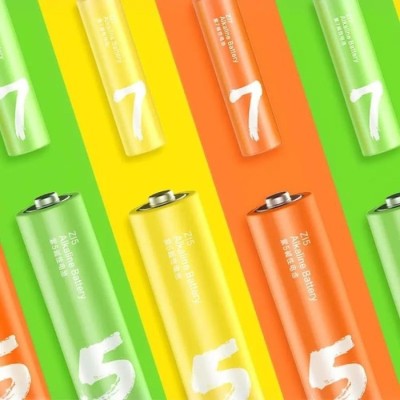 Батарейка ZMI Rainbow AA/AAA Alkaline (LR24) 24шт/бл