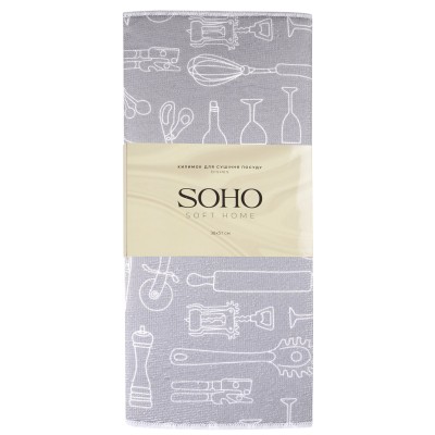 Кухонний текстиль SOHO Килимок д/сушки посуду 38*51СМ Dishes Кухонний текстиль SOHO Килимок д/сушки посуду 38*51СМ Dishes