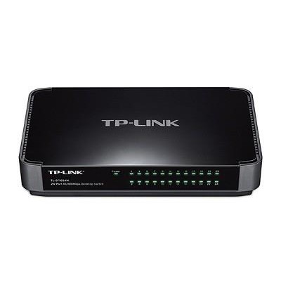 Мережеве обладнання, 24-портовий 10 / 100Mbps настільний комутатор, TL-SF1024M TP-LINK