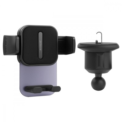 Автомобільний тримач Proove Crystal Clamp Air Outlet Car Mount (CHCC00000001) Black