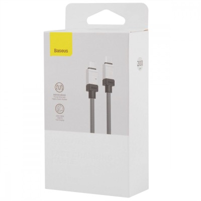 Кабель Baseus CoolPlay Series Type-C To Type-C 100W (2m) CAKW000301 Black