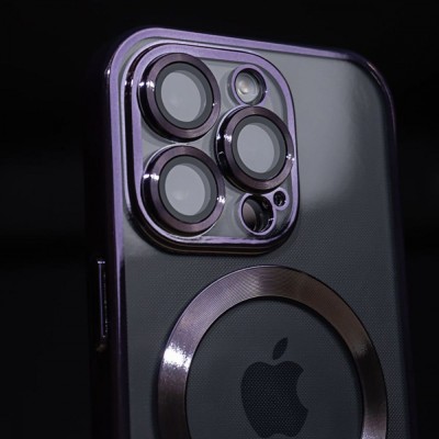 Чохол Metal Matte Case with Magnetic Ring iPhone 13 Pro Max midnight blue