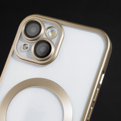 Чохол Metal Matte Case with Magnetic Ring iPhone 15 green