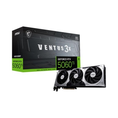 Відеокарта PCIE16 RTX5060TI 16GB RTX5060TI 16G VENTUS 3X OC MSI