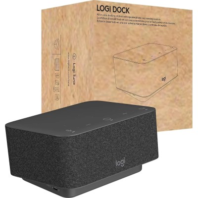Док-станція LOGITECH Logi Dock - GRAPHITE - USB - EMEA - UC