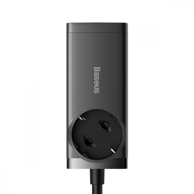 Зарядний Пристрій Baseus GaN3 Pro Desktop Powerstrip AC+2U+2C 65W EU Black(Include：Baseus Xiaobai series fast charging Cable Typ