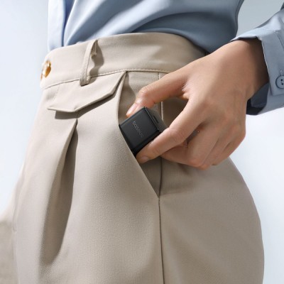 Зарядний Пристрій Baseus Palm Fast Charger Type-C 30W (With Cable Type-C to Type-C 60W 1m) (P10111605113-01) Black