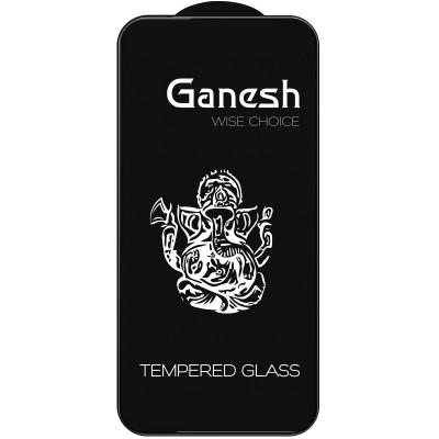Захисне скло Ganesh (Full Cover) для Apple iPhone 15 Pro (6.1") Чорний Захисне скло Ganesh (Full Cover) для Apple iPhone 15 Pro (6.1") Чорний