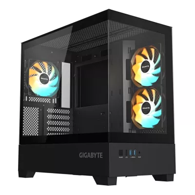 Корпус MATX W/O PSU GB-C201P BLACK GIGABYTE