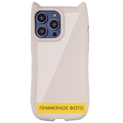 Чохол TPU Cat для Apple iPhone 13 / 14 (6.1") Antique White