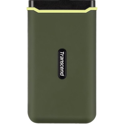 ssd зовнішній TRANSCEND USB 3.1 Gen 2 Type-C ESD380C 1TB Military green