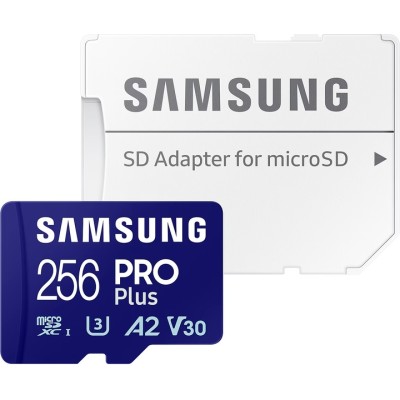 Карта пам’яті MICRO SDXC PRO+ 256GB W/ADAPT. MB-MD256SA/EU SAMSUNG