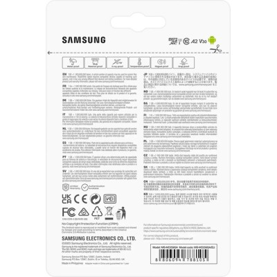 Карта пам’яті MICRO SDXC PRO+ 256GB W/ADAPT. MB-MD256SA/EU SAMSUNG