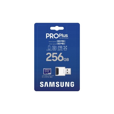 Карта пам’яті MICRO SDXC PRO+ 256GB W/READER MB-MD256SB/WW SAMSUNG