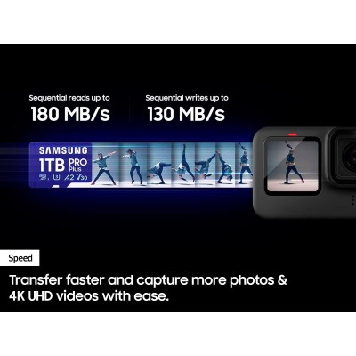 Карта пам’яті MICRO SDXC PRO+ 256GB W/READER MB-MD256SB/WW SAMSUNG