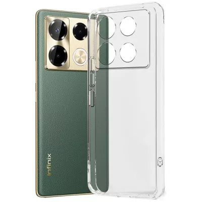 TPU чохол Epic Transparent 1,5mm Full Camera для Infinix Note 40 Pro 4G Безбарвний (прозорий)