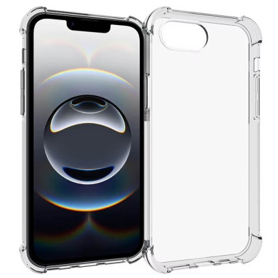 TPU чохол GETMAN Ease logo посилені кути для Apple iPhone SE (2025) Безбарвний (прозорий) TPU чохол GETMAN Ease logo посилені кути для Apple iPhone SE (2025) Безбарвний (прозорий)