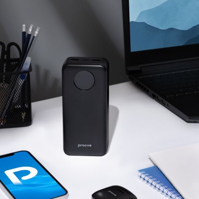 Портативна батарея Proove 30000mAh 22,5W Illuminator SE (PBIL30212201) Black