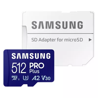 Карта пам’яті MICRO SDXC PRO+ 512GB W/ADAPT MB-MD512SA/EU SAMSUNG