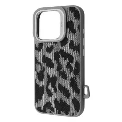 Чохол Kajsa Glamorus Collection with Magnetic Ring iPhone 16 Pro silver