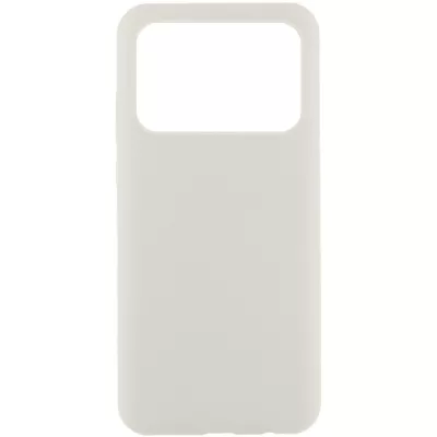 Чохол Silicone Cover Lakshmi (AAA) для Xiaomi Poco X6 Pro Білий / White