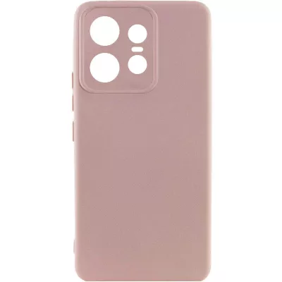 Чохол Silicone Cover Lakshmi Full Camera (AAA) для Motorola Edge 50 Pro Рожевий / Pink Sand