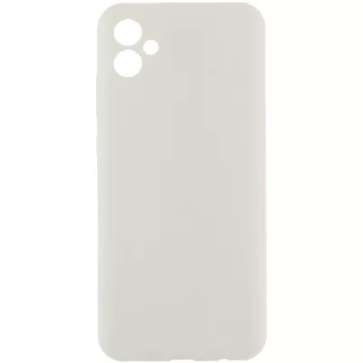 Чохол Silicone Cover Lakshmi Full Camera (AAA) для Samsung Galaxy A06 Білий / White