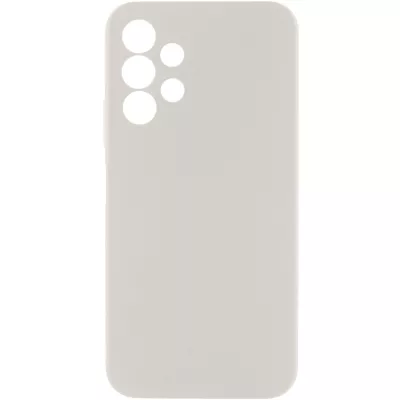 Чохол Silicone Cover Lakshmi Full Camera (AAA) для Samsung Galaxy A32 4G Білий / White