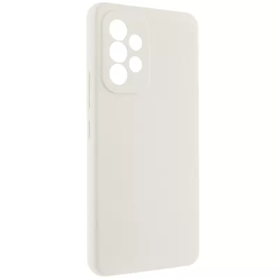 Чохол Silicone Cover Lakshmi Full Camera (AAA) для Samsung Galaxy A33 5G Білий / White