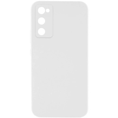 Чохол Silicone Cover Lakshmi Full Camera (AAA) для Samsung Galaxy S20 FE Білий / White