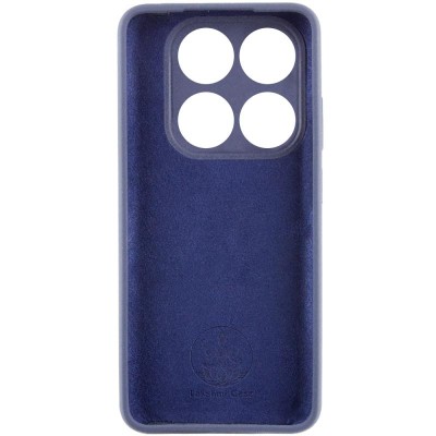Чохол Silicone Cover Lakshmi Full Camera (AAA) для Xiaomi 14T Pro Темно-синій / Midnight blue Чохол Silicone Cover Lakshmi Full Camera (AAA) для Xiaomi 14T Pro Темно-синій / Midnight blue
