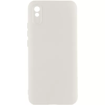 Чохол Silicone Cover Lakshmi Full Camera (AAA) для Xiaomi Redmi 9A Білий / White